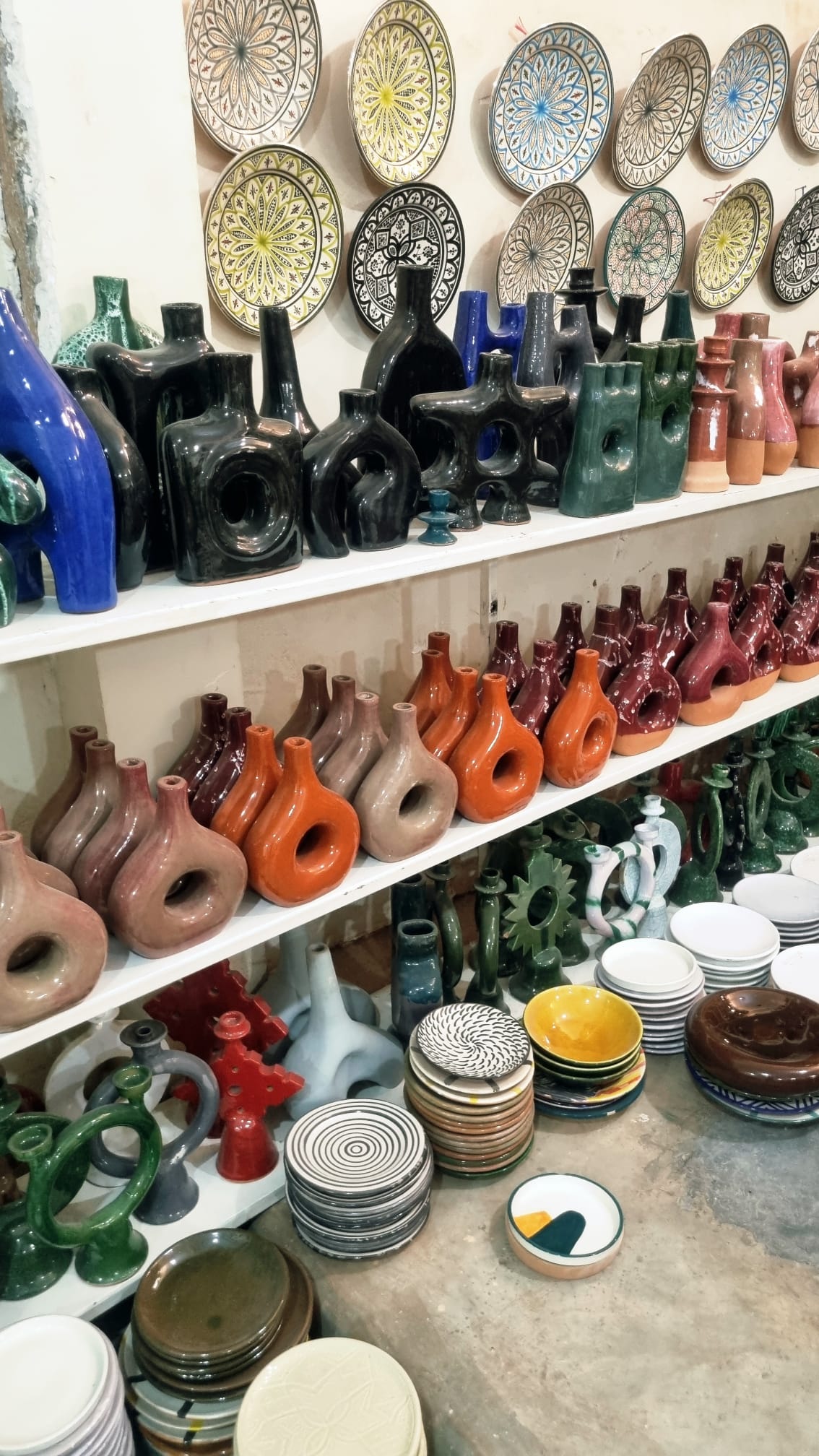 Carnet de voyage au maroc poteries 2